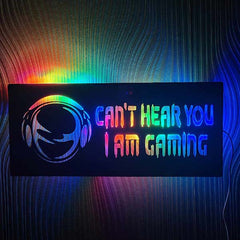 "Can't Hear You" Wall Decor