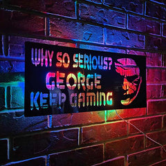 Personalised "Joker" Wall Decor