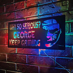 Personalised "Joker" Wall Decor